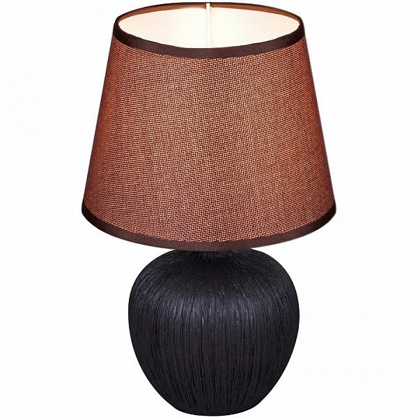 Настольная лампа декоративная Reluce  коричневый арт. 98570-0.7-01 dark brown