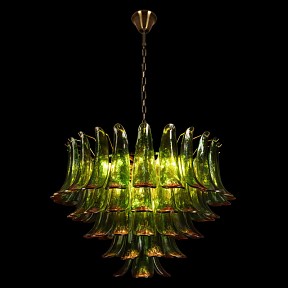 Подвесная люстра Loft it Lilou бронза арт. 10600/800 Green red