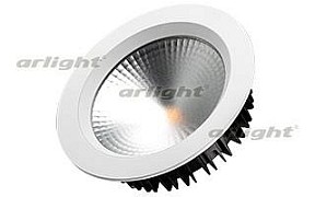 Встраиваемый светильник Arlight  белый арт. LTD-187WH-FROST-21W Day White 110deg