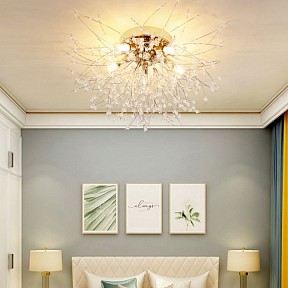Потолочная люстра Imperiumloft  золото арт. rosalia-ch01