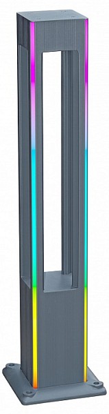 Наземный светильник Kink Light Аврил серый арт. 09209-F(220V),16(RGB)