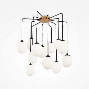 Потолочная люстра Maytoni Branch золото арт. MOD176PL-12G