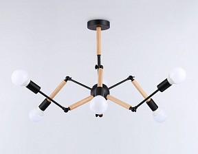 Люстра на штанге Ambrella Light TR дерево арт. TR80488