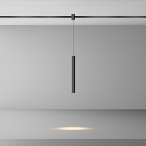 Подвесной светильник Maytoni Technical Focus Led черный арт. TR155-1-5W3K-B