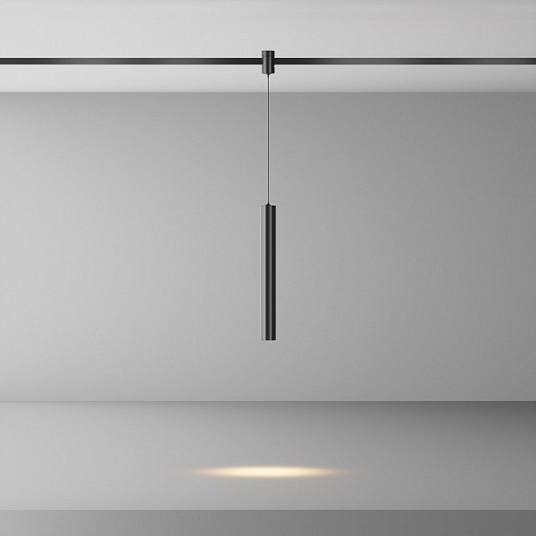 Подвесной светильник Maytoni Technical Focus Led черный арт. TR155-1-5W3K-B