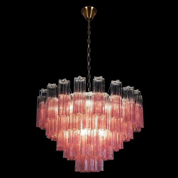 Подвесная люстра Loft it Murano бронза арт. 10580/800 Clear pink
