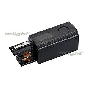 Соединитель для треков Arlight Lgd-4tr черный арт. Lgd-4TR-CON-POWER-L-BK (C)