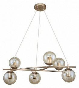 Подвесная люстра Escada Balance желтый арт. 1119/6S Gold