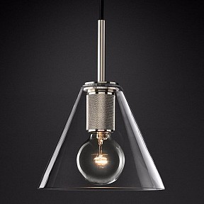 Подвесной светильник Imperiumloft Rh Utilitaire Funnel Pendant никель арт. 40.2338
