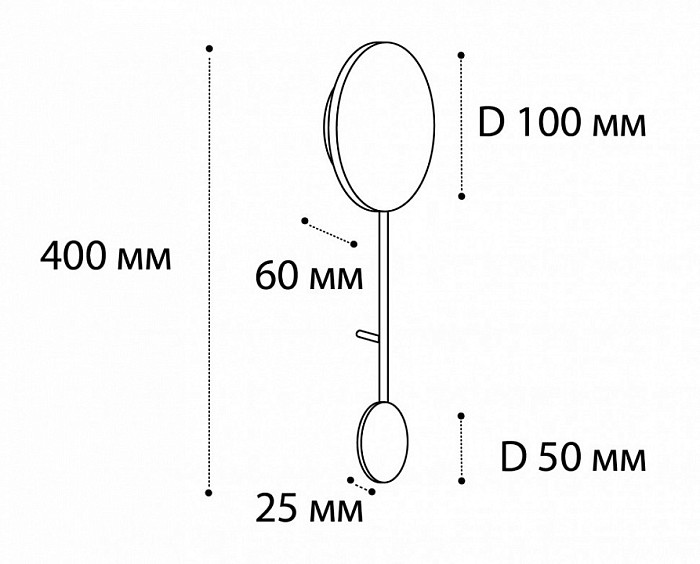 Накладной светильник Italline IT03-1434 черный арт. IT03-1434 black