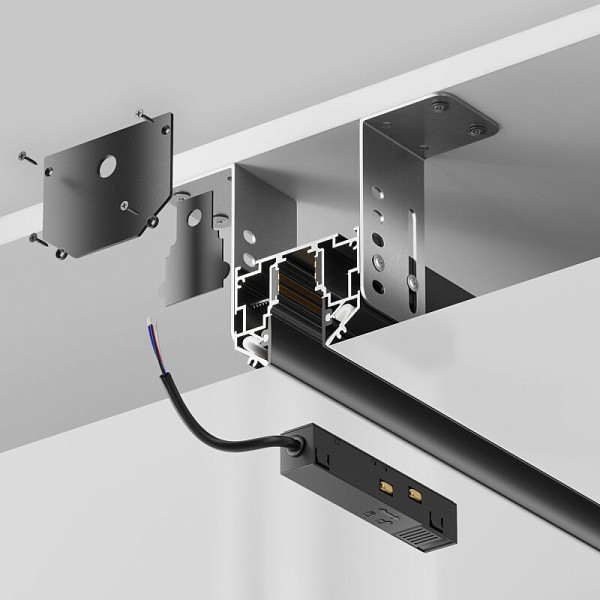 Трек Maytoni Technical Busbar черный арт. TRX034-SCH-423B