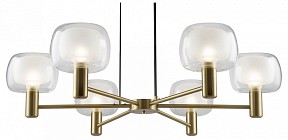Подвесная люстра Maytoni Vision желтый арт. MOD411PL-06G