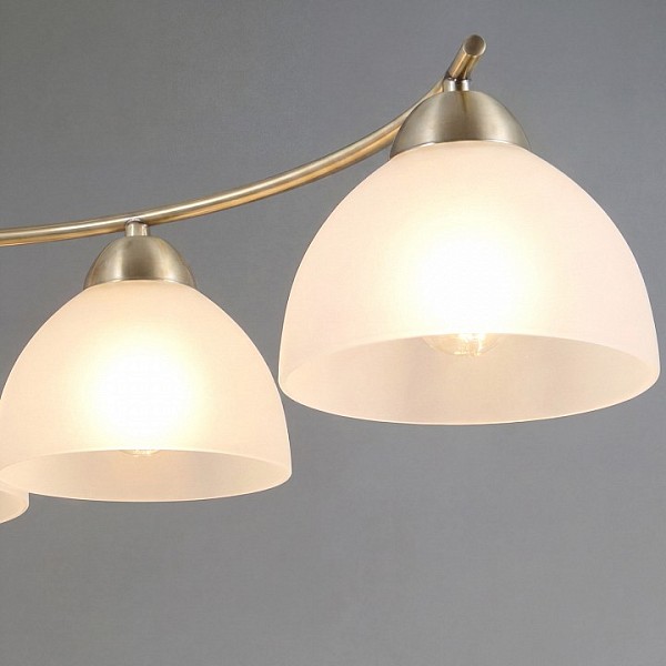 Люстра на штанге ILLUMICO  бронза арт. IL0909-6CSQ-26 AB ELITE