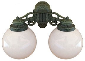 Светильник на штанге Fumagalli Globe 250 медь арт. G25.141.000.VYE27DN