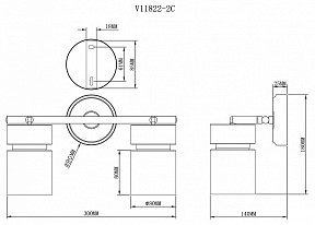 Спот Moderli Almero золото арт. V11822-2C
