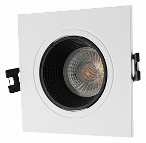 Встраиваемый светильник Denkirs DK3021 белый арт. DK3071-WH+BK