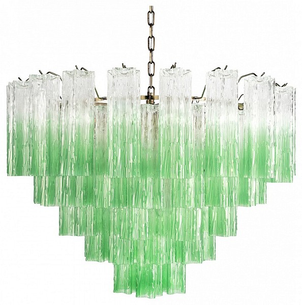 Подвесная люстра Loft it Murano бронза арт. 10580/800 Clear green