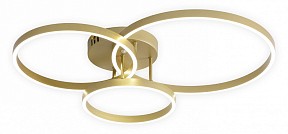 Потолочная люстра Natali Kovaltseva  золото арт. LED LAMPS 81480
