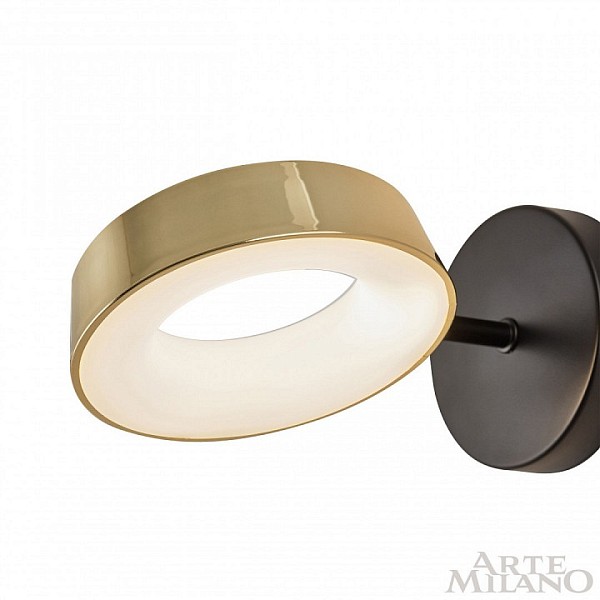 Бра Arte Milano Ferrara-71079 черный арт. 271079/1B BK/GD