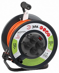 Сетевой фильтр Эра   арт. RMx-4es-3x1.5-50m-IP44