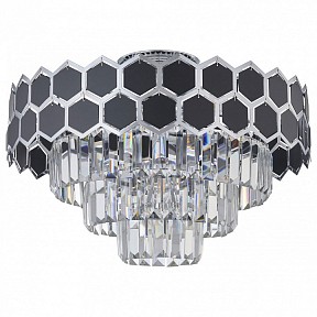 Люстра на штанге Arte Milano Sorrento-5009 хром арт. 375009/4+2/20/480 CR