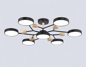 Люстра на штанге Ambrella Light FL дерево арт. FL4866