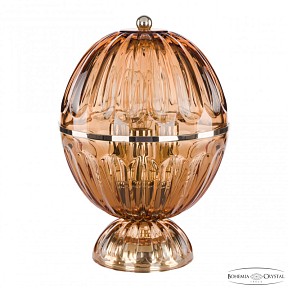 Подвесная люстра Bohemia Ivele Crystal 5480 золото арт. 5480L/18 G Amber/M-1H