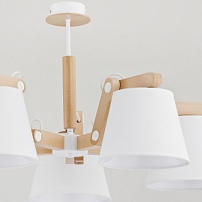 Люстра на штанге ADILUX Joga White белый арт. 23975