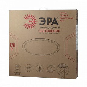 Накладной светильник Эра Классик белый арт. SPB-6-120-RC Saturn (С)