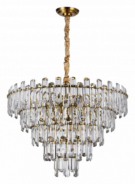 Подвесная люстра Divinare Rosie желтый арт. 3511/17 LM-16