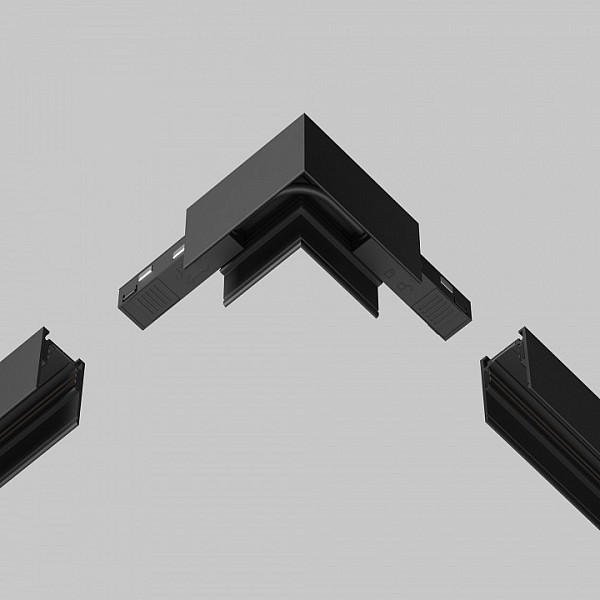 Соединитель для треков Maytoni Accessories for tracks Exility черный арт. TRA034CPC-42B-15-1