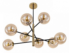 Люстра на штанге Citilux Лорен коричневый арт. CL146283