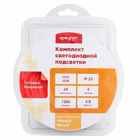 Лента светодиодная Apeyron Electrics  белый арт. 10-11