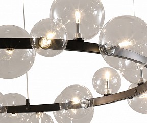 Подвесная люстра Kink Light Иона черный арт. 07608-24A,19
