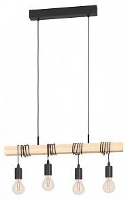 Подвесной светильник Eglo TOWNSHEND коричневый арт. 43512