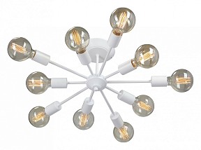 Люстра на штанге Vitaluce V4261 белый арт. V4261-0/10PL