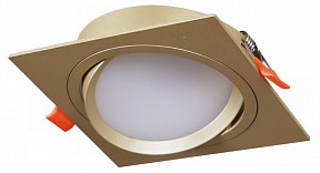 Встраиваемый светильник Reluce Technical  золото арт. 53026-9.0-001LD GX53 GD