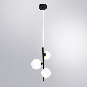 Подвесная люстра Arte Lamp Gemini черный арт. A2243SP-3BK