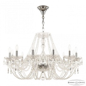 Подвесная люстра Bohemia Ivele Crystal 101 никель арт. 101/12/300 Ni