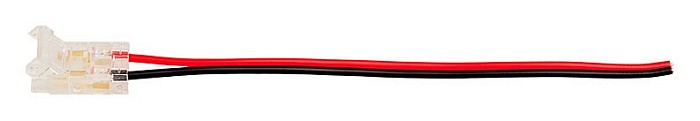 Соединитель для светодиодной ленты Wolta  неокрашенный арт. WLS-2PIN-COB-8MM-1