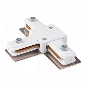 Соединитель для треков Elektrostandard  белый арт. a039502