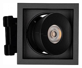 Встраиваемый светильник Arlight CL-SIMPLE-S80x80-9W Warm3000 (BK, 45 deg) черный арт. 028149
