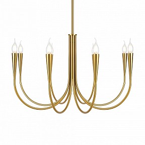 Люстра на штанге Freya Branches латунь арт. FR5253PL-08BS