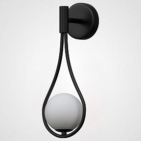 Бра Imperiumloft HOOP DROP черный арт. HOOP-DROP-WALL01