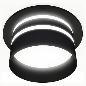Встраиваемый светильник Ambrella Light XC черный арт. XC7622042
