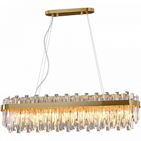 Подвесная люстра ILLUMICO IL5189 золото арт. IL5189-8LLS-29 BRASS MIRAGE