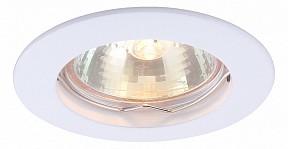 Встраиваемый светильник Arte Lamp Basic белый арт. A2103PL-1WH