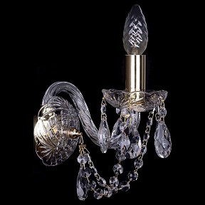 Бра Bohemia Ivele Crystal 1400 золото арт. 1402B/1/141/G