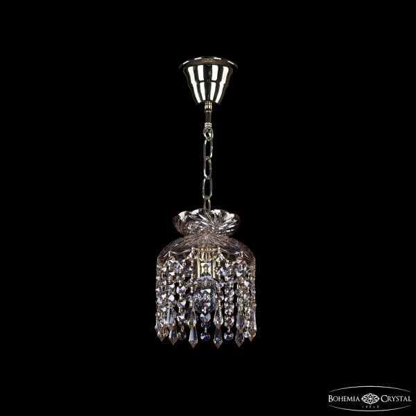 Подвесной светильник Bohemia Ivele Crystal 1478 золото арт. 14781/15 G Drops M801