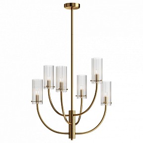 Люстра на штанге Maytoni Arco яркие арт. MOD223PL-06BS
